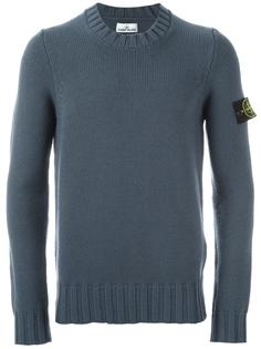 свитер с логотипом  Stone Island
