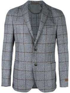 блейзер в клетку Corneliani