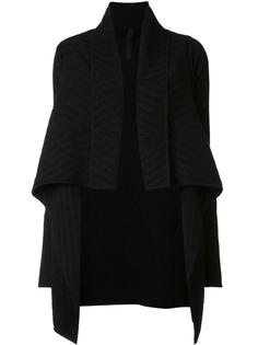 jacquard draped cardi-coat Gareth Pugh