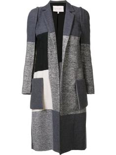 panelled coat Carolina Herrera