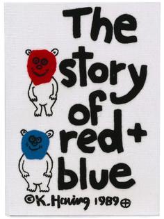 клатч 'The Story of Red and Blue' Olympia Le-Tan