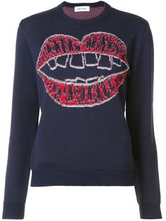 'Kiss' embroidered jumper Jimi Roos