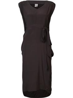 tie waist midi dress Malia Mills