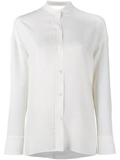 tie-fastening mandarin shirt Helmut Lang