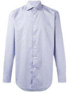 houndstooth pattern shirt Canali