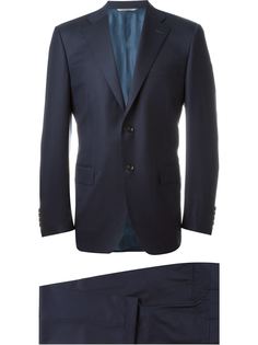 однобортный костюм  Canali