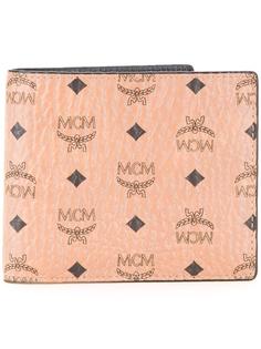 бумажник с принтом логотипа MCM