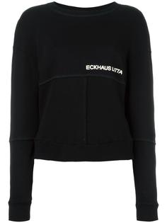 толстовка с принтом логотипа Eckhaus Latta