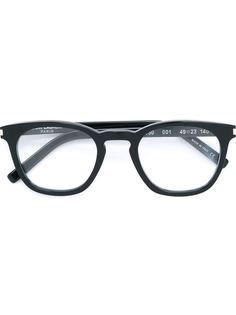 очки в круглой оправе Saint Laurent
