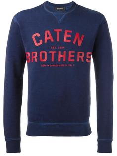 'Caten Brothers' sweatshirt Dsquared2