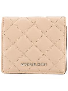 small 'Jet Set Travel' quilted wallet Michael Michael Kors