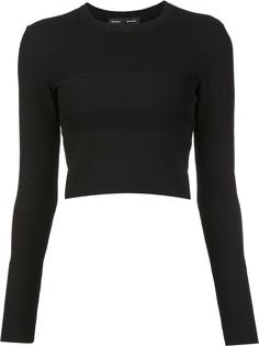 укороченный джемпер Proenza Schouler