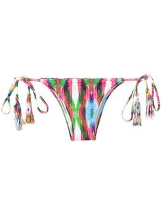 printed bikini bottoms Blue Man