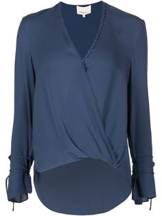блузка свободного кроя с запахом 3.1 Phillip Lim