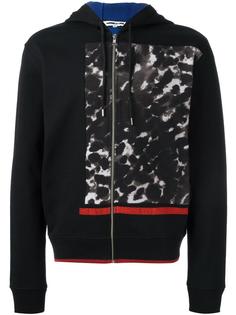 толстовка с капюшоном и леопардовым принтом McQ Alexander McQueen