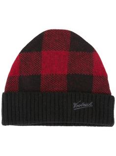шапка-бини с логотипом Woolrich
