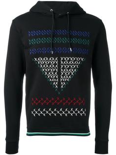 толстовка с капюшоном и декоративной строчкой McQ Alexander McQueen