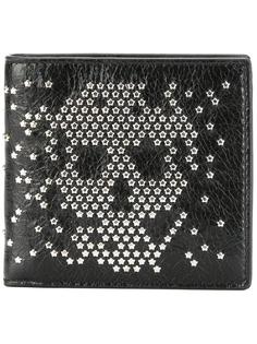 кошелек 'Skull' с заклепками Alexander McQueen