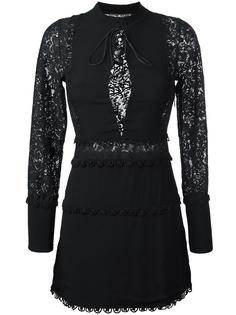 приталенное кружевное платье For Love And Lemons