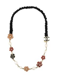 цветочное ожерелье Chanel Vintage