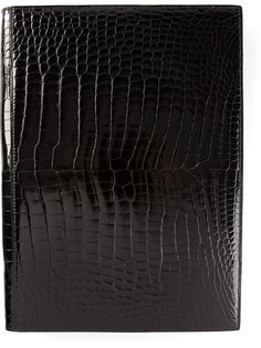 блокнот из кожи крокодила Hermès Vintage