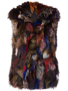 fur gilet Jocelyn