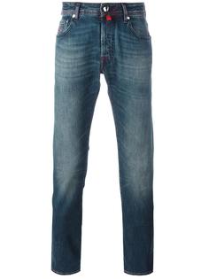 джинсы кроя слим с потертостями Jacob Cohen