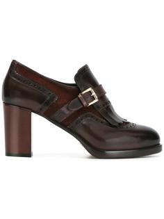 туфли-лодочки с бахромой Santoni