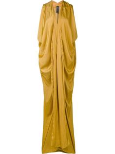 драпированное платье с V-образным вырезом Zero + Maria Cornejo
