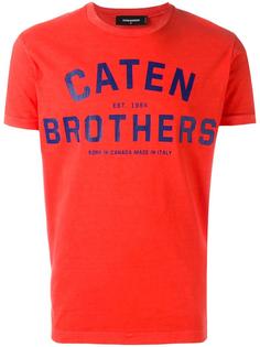 футболка 'Caten Brothers' Dsquared2