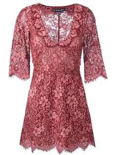 кружевное платье с цветочным узором For Love And Lemons