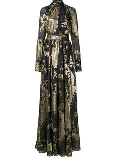 turtleneck sheer dress Emanuel Ungaro