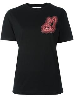 футболка с принтом зайца McQ Alexander McQueen