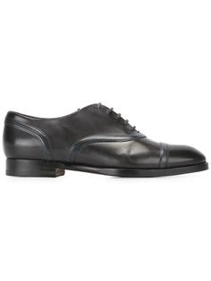 классические туфли оксфорды Santoni