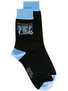 трикотажные носки с логотипом Alexander McQueen