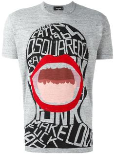 футболка с графическим принтом Dsquared2