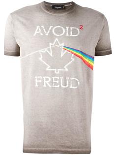 футболка 'Avoid Freud'  Dsquared2