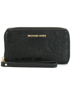 кошелек 'Jet Set Travel' с ремешком на запястье Michael Michael Kors