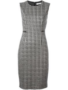 облегающее платье с узором Max Mara