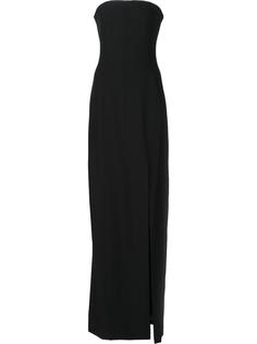 strapless evening gown Elizabeth And James