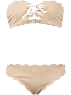 'Antibes Strapless Top &amp; Tie Bottom' bikini Marysia