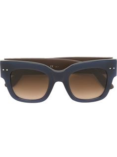 солнцезащитные очки с квадратной оправой Bottega Veneta Eyewear