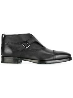сапоги по щиколотку с ремешками Salvatore Ferragamo