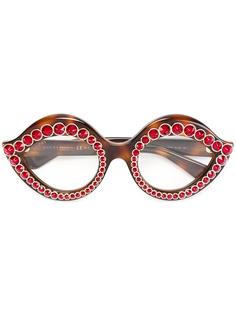 очки с кристаллами Swarowski Gucci Eyewear