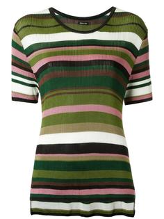knit striped top Osklen