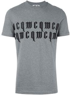 футболка с вышивкой логотипа McQ Alexander McQueen