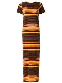 striped maxi dress Osklen