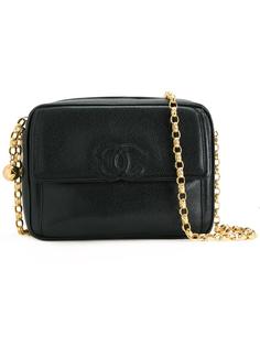 сумка на плечо с логотипом 'CC' Chanel Vintage