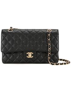 маленькая сумка с откидным клапаном 'CC' Chanel Vintage