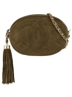 маленькая сумка на плечо овальной формы Chanel Vintage